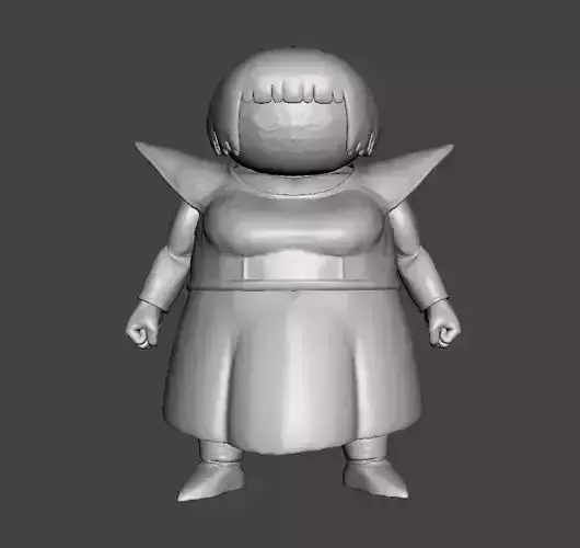 Berryblue 3D Model dragon ball character in dress