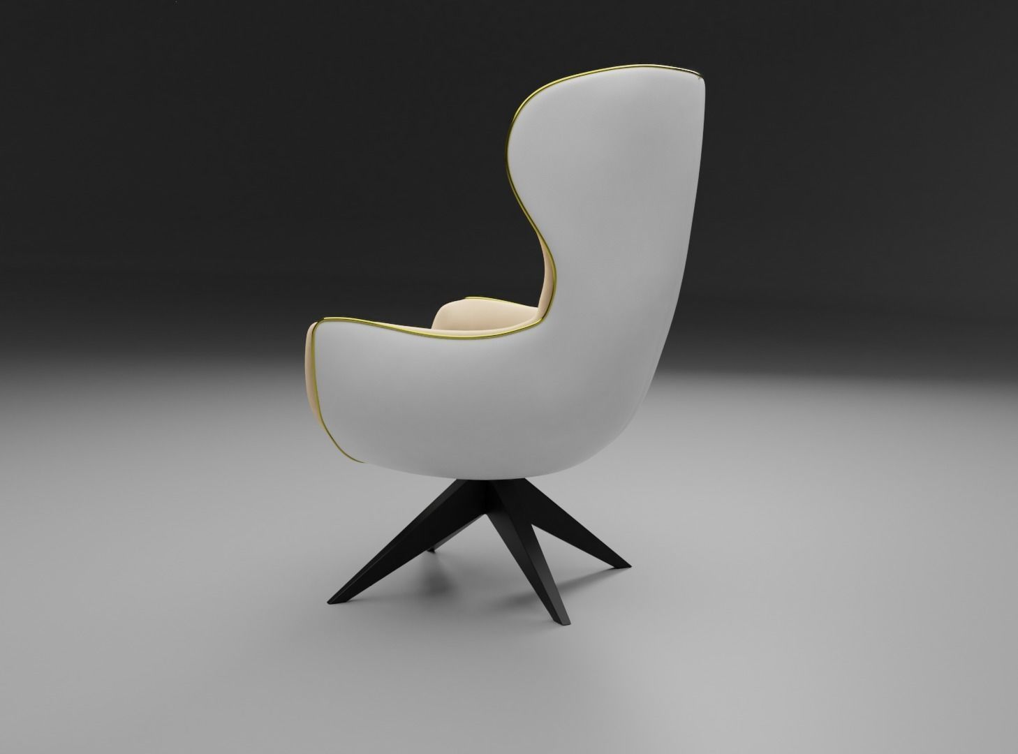 Take A Soft Line For A Walk chairs collection 3D model Low-poly 3D model_4