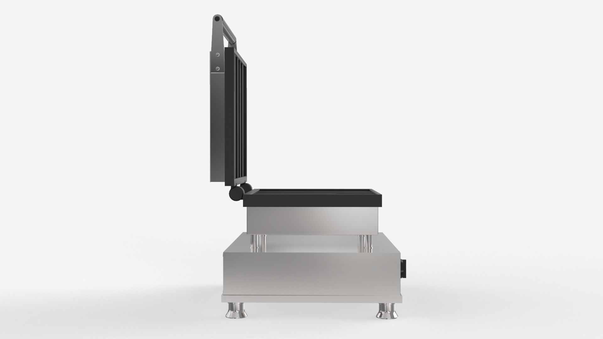 Square Waffle Maker 3D model_8