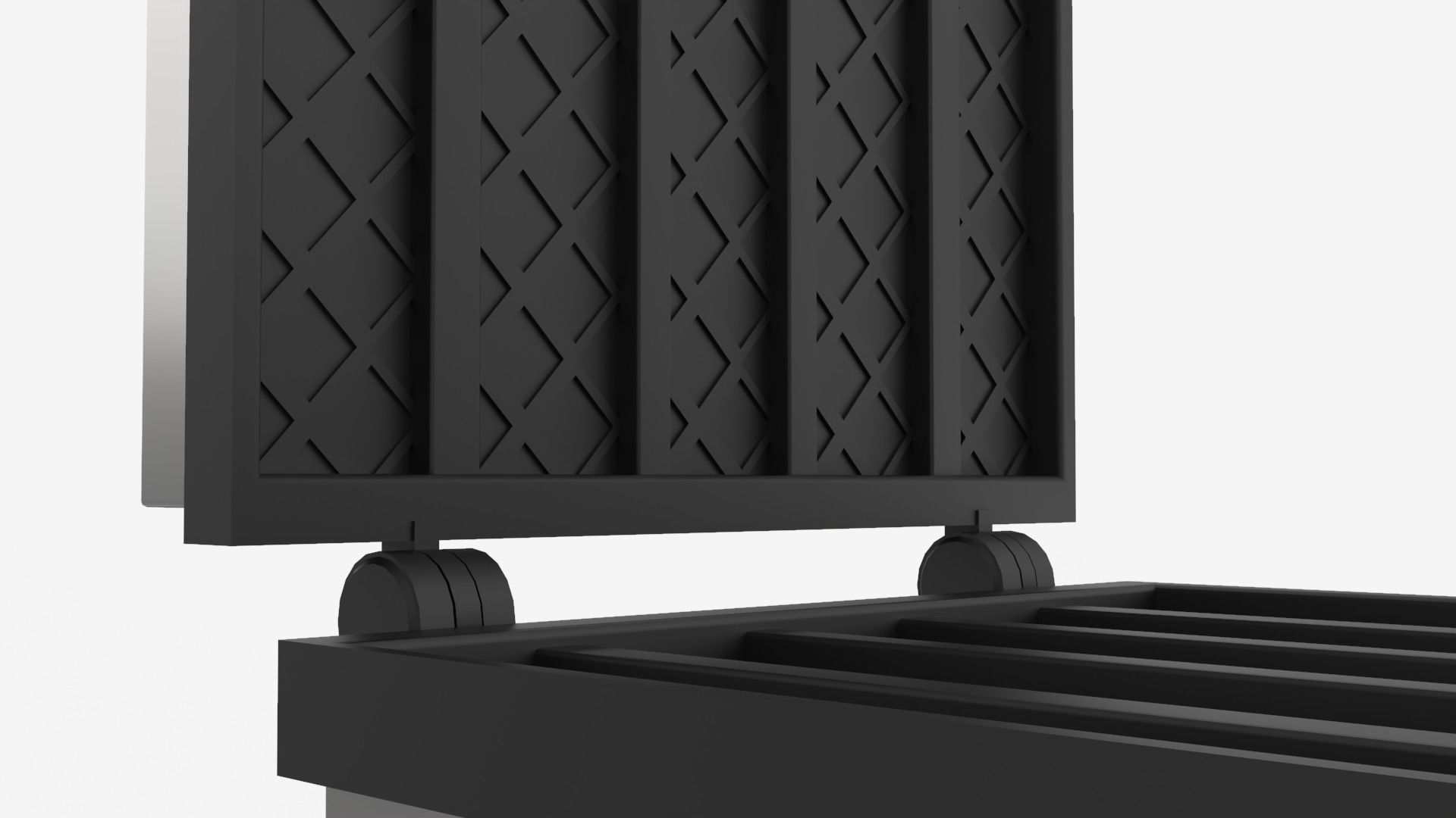 Square Waffle Maker 3D model_13