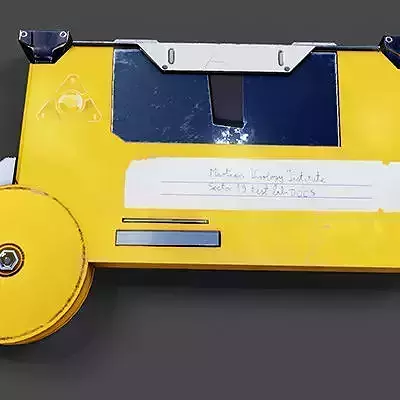 Sci-Fi Data Tape 3D model