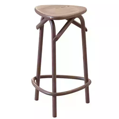 Trio Stool 3D model