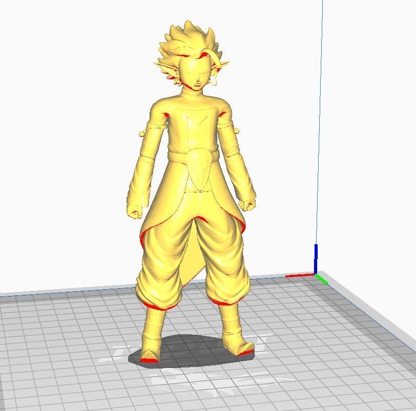 Chamel 3D Model dragon ball character 3D print model_2