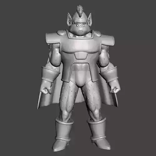 Guarana 3D Model armored man