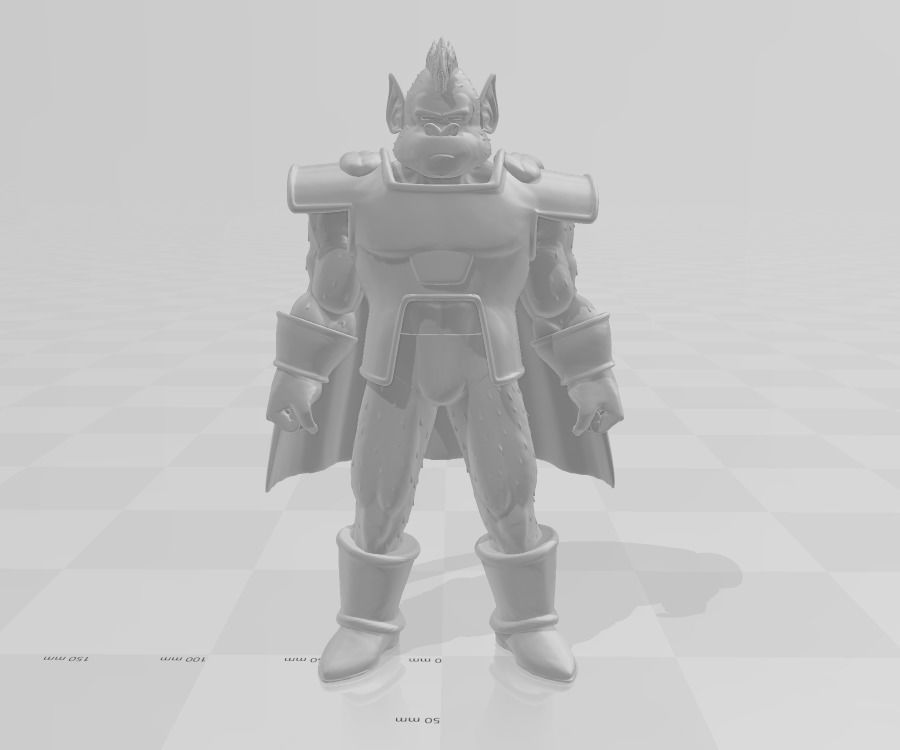 Guarana 3D Model armored man 3D print model_2