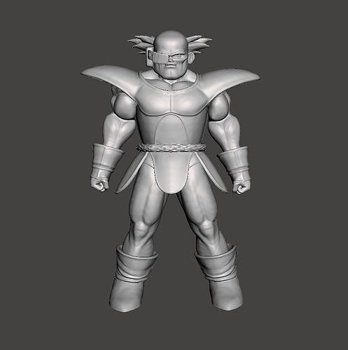 Scarface 3D Model dragon ball character 3D print model