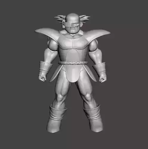Scarface 3D Model dragon ball character