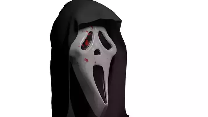 Ghostface 3d model scream mask 3D model