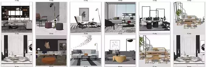 LIVING ROOM MODEL VIP 37-66 vol 1