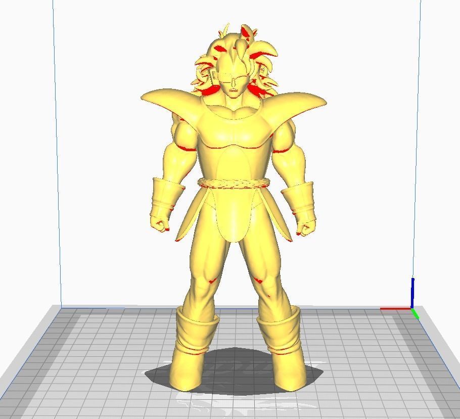 Shorty 3D Model dragon ball character 3D print model_1