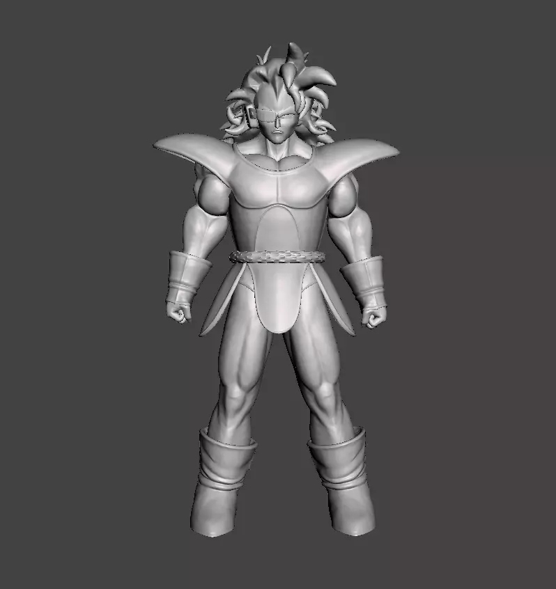 Shorty 3D Model dragon ball character 3D print model_0
