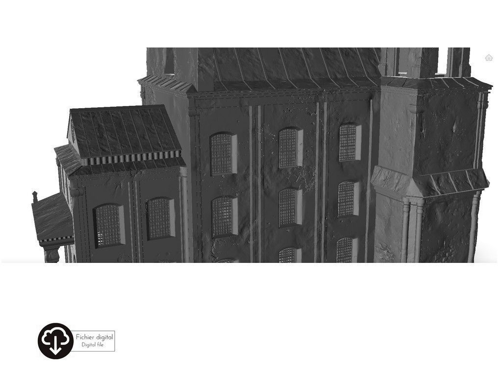 Baroque cathedral 3D print model_7