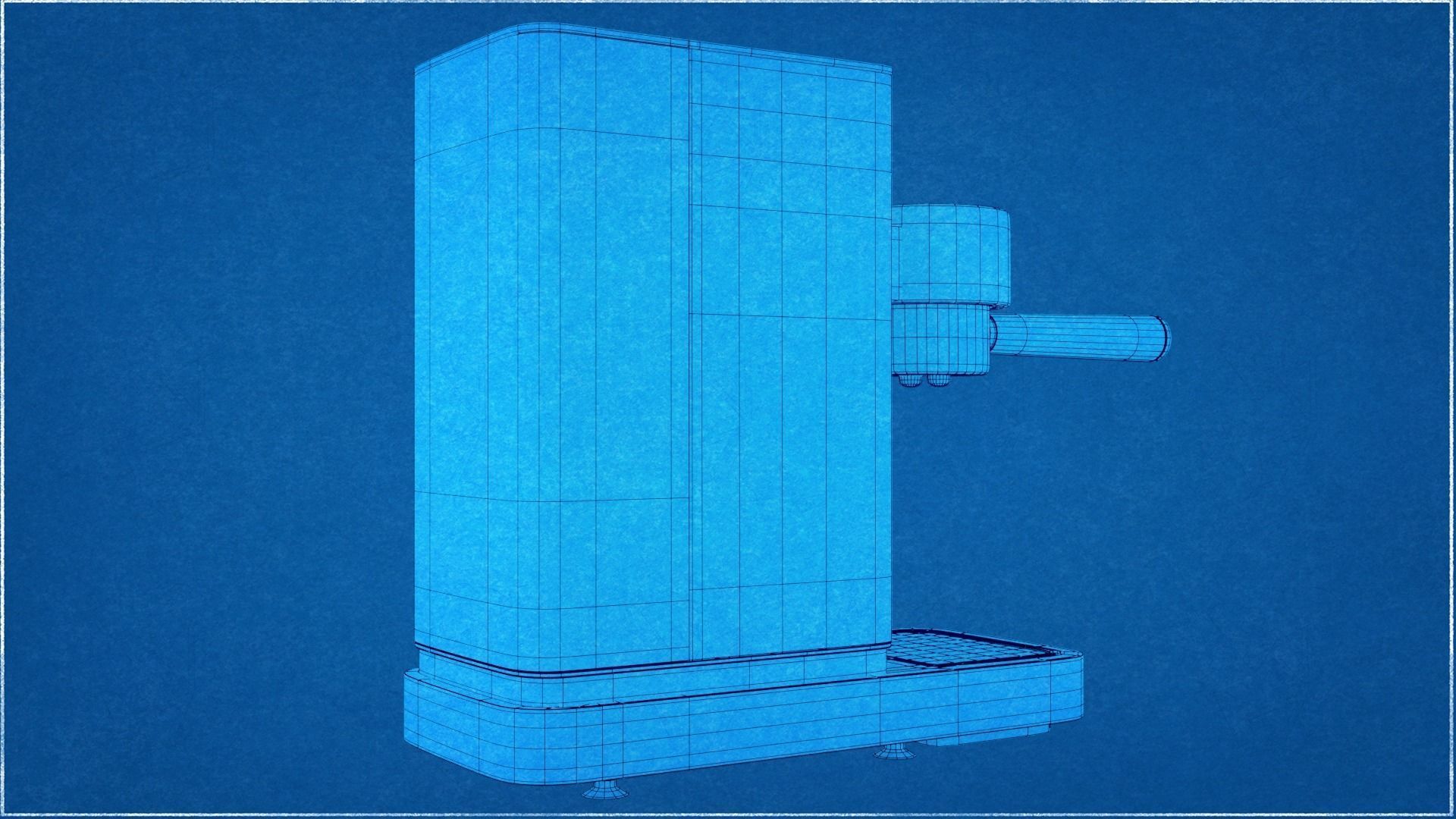 Espresso Coffee Maker - Lumero WMF 3D model_8