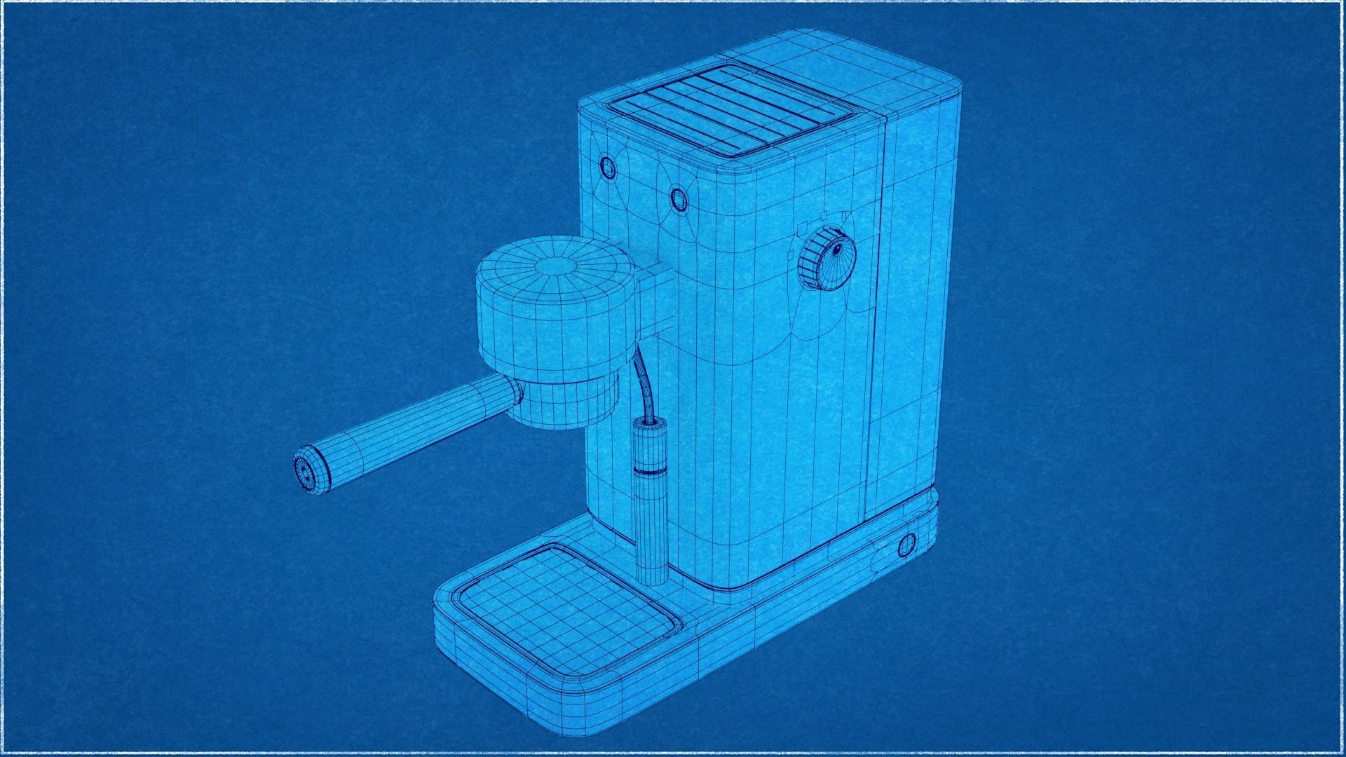 Espresso Coffee Maker - Lumero WMF 3D model_7