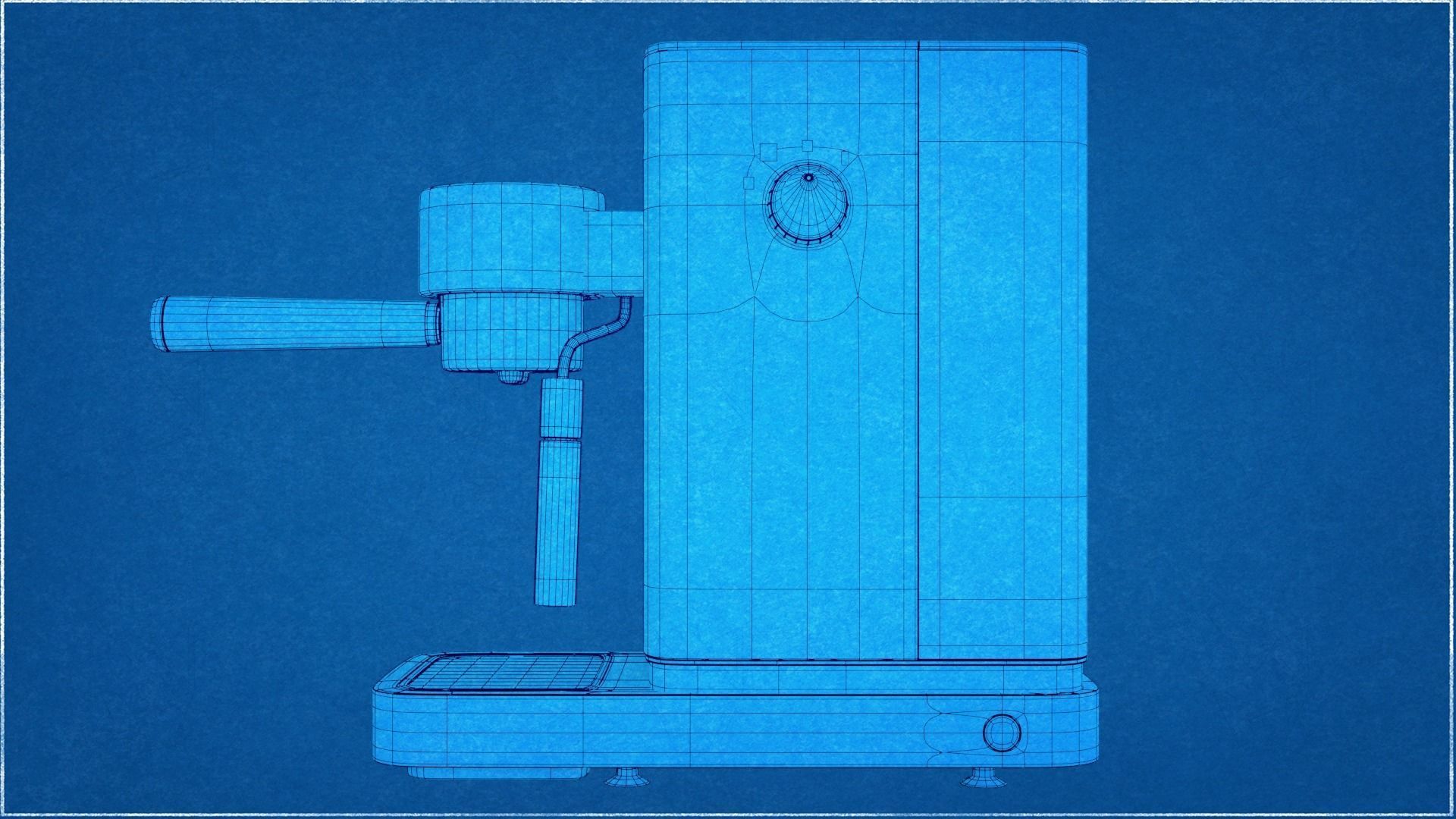 Espresso Coffee Maker - Lumero WMF 3D model_9