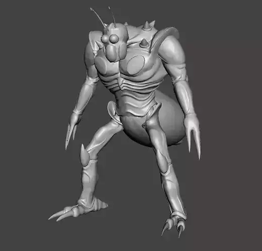 Arlian 3D Model insect