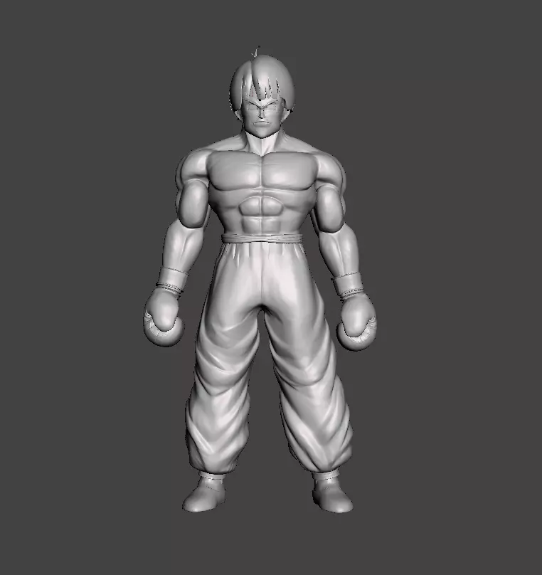 Bruce Lee Impersonator 3D Model 3D print model