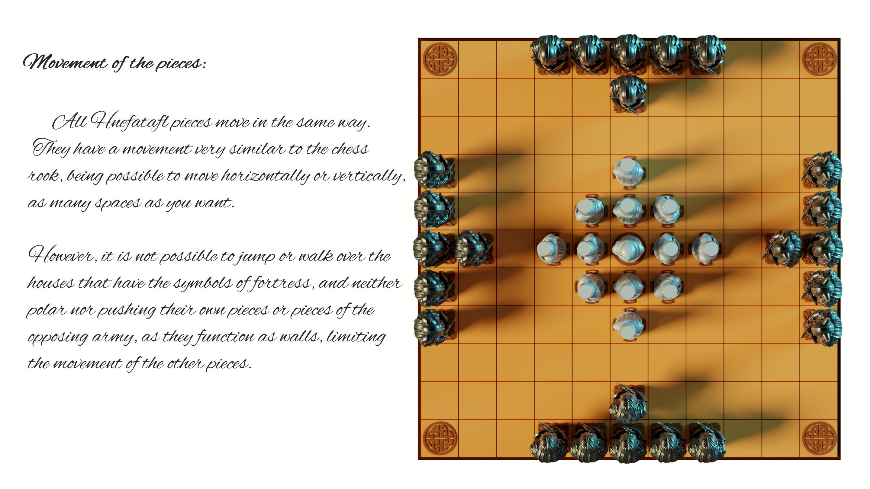 Hnefatafal stack of different colored boxes 3D print model_13