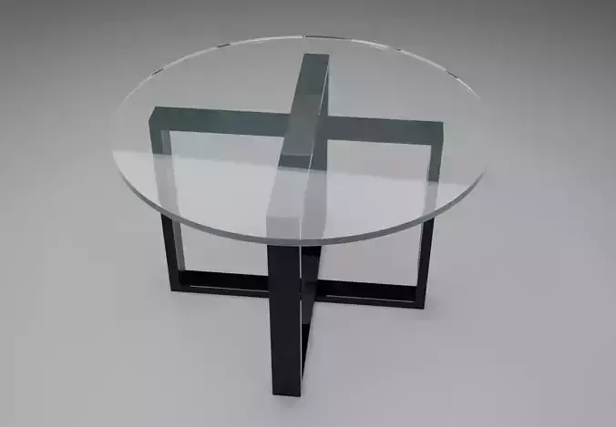 Lehome T313 Coffee Table 3D model Low-poly 3D model