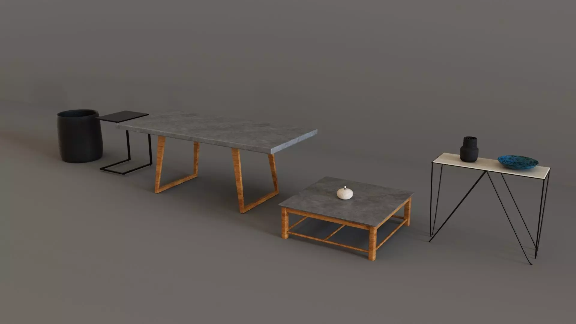 Exterior Furniture 3D model_0