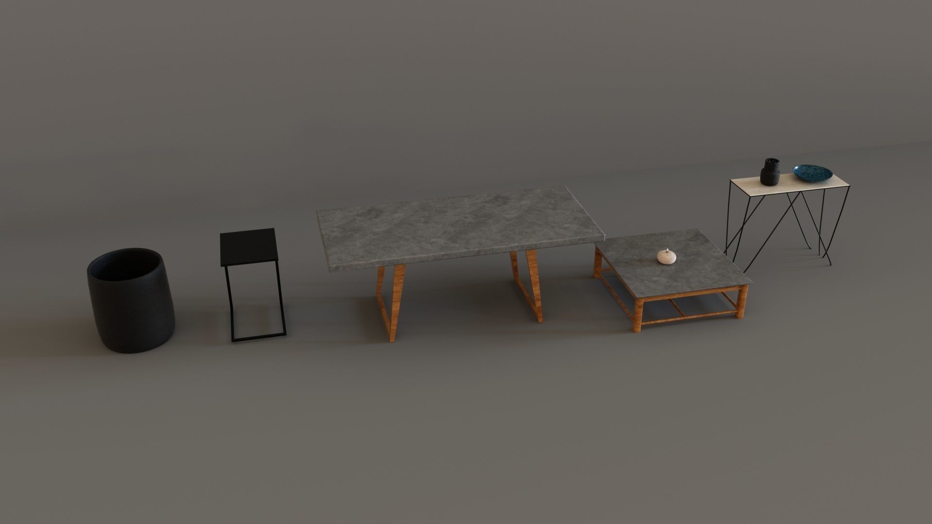 Exterior Furniture 3D model_1