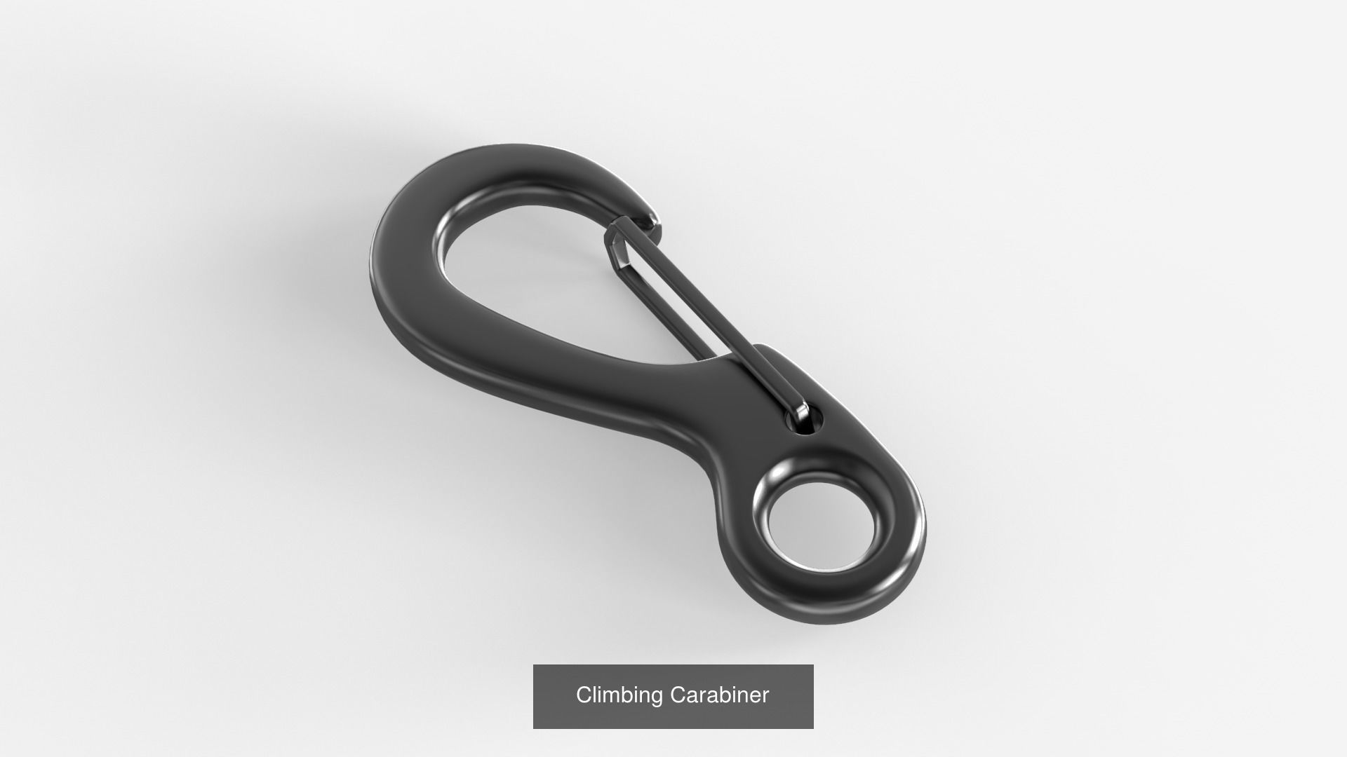 Carabiner and Hook 3D Model Collection_1