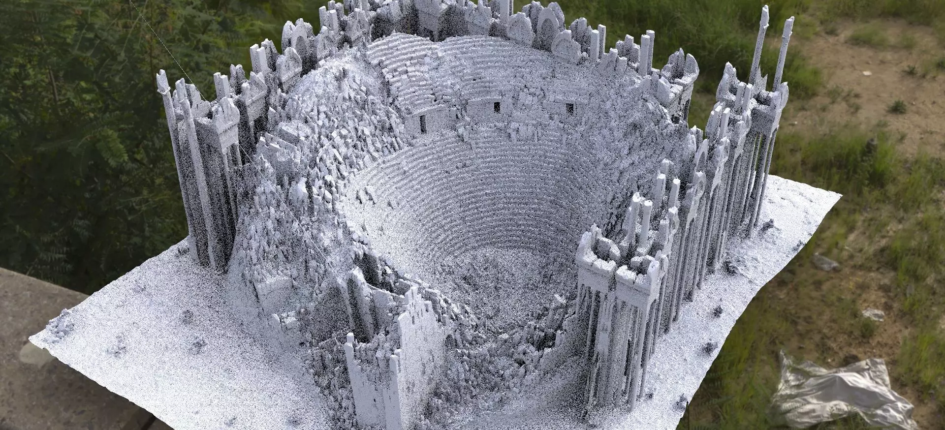 Greek Arena large fantasy version 3D model 3D model_0