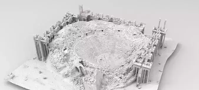 Fantasy Greek Arena large fantasy version 2