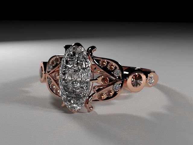 Ring for 3d printing 3D print model_2