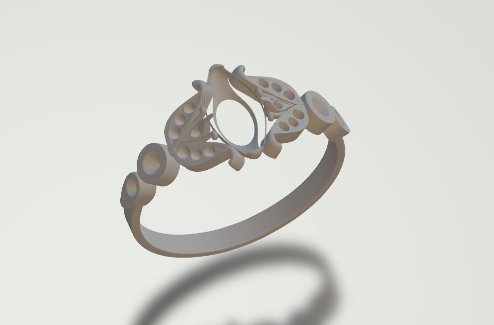 Ring for 3d printing 3D print model_4