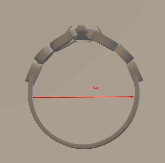 Ring for 3d printing 3D print model_5