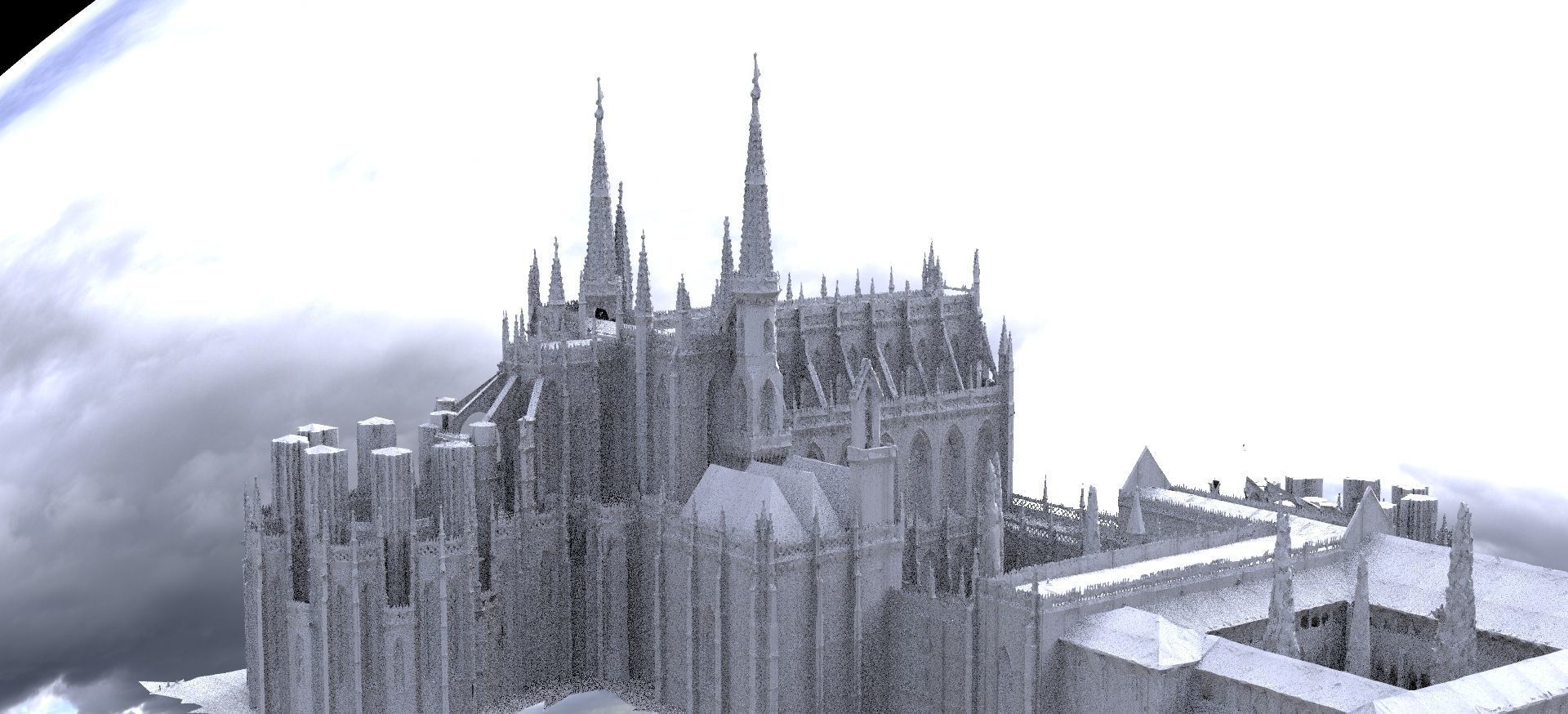 Bloodborne inspired Cathedral 1 3D model_1