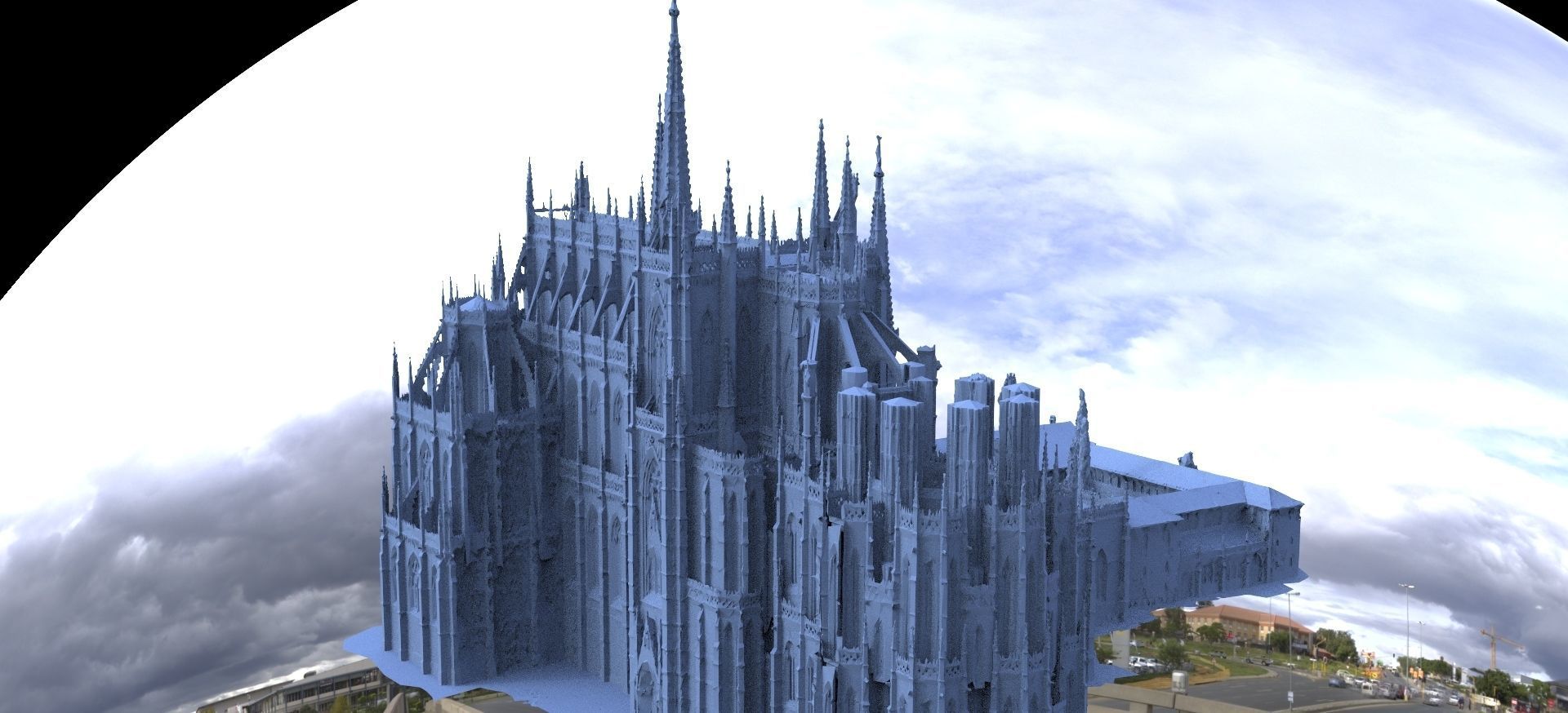Bloodborne inspired Cathedral 2 3D model 3D model_2