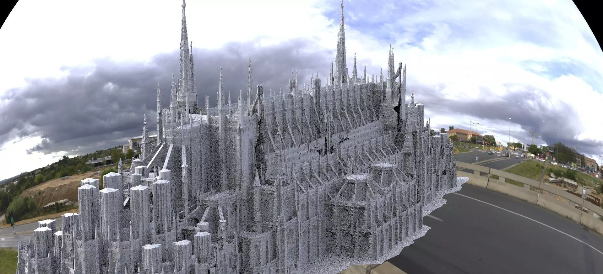 Bloodborne inspired Cathedral 4 3D model_0