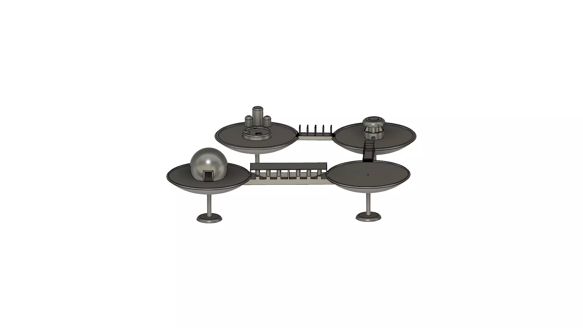 Proxy escenario para SWL de Bespin la ciudad nube Free 3D print model