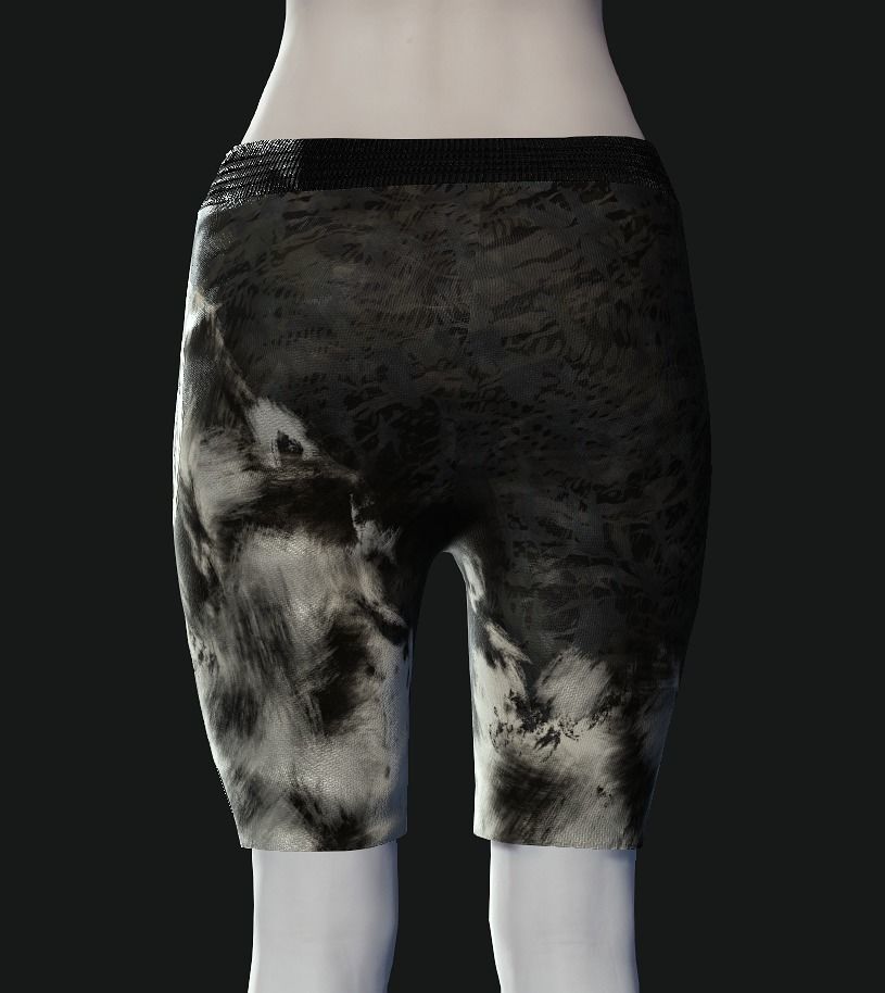 MMA Trunks-02 Low-poly 3D model_3