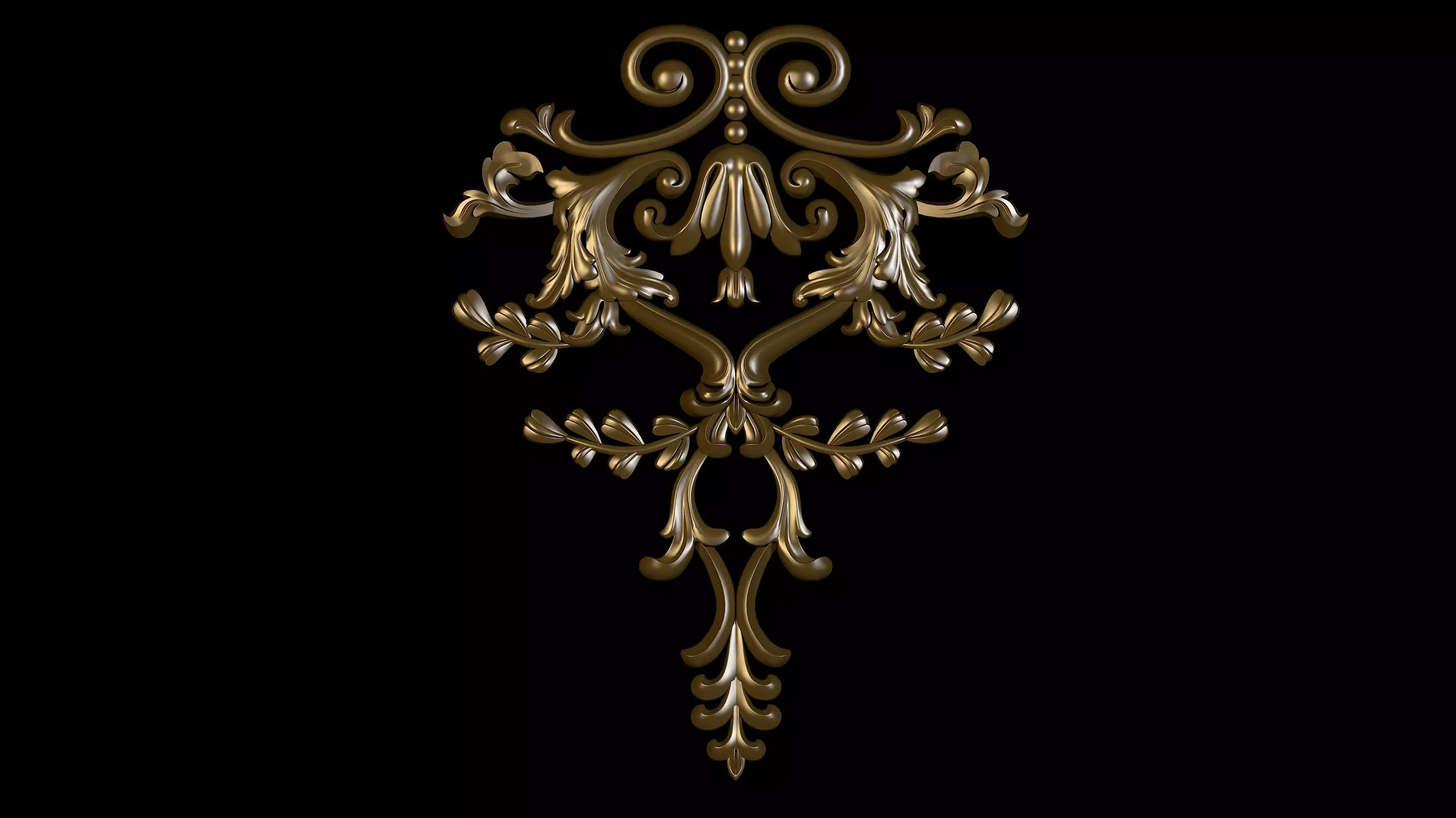 dekor ornament 3D model_0