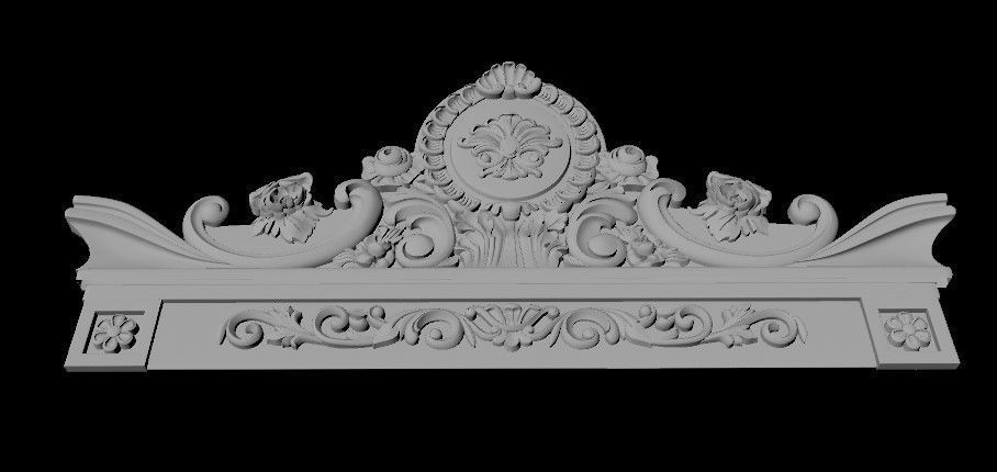 dekor ornament 3D model_1