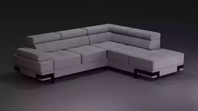 Elegant Corner Sofa Emporio L New