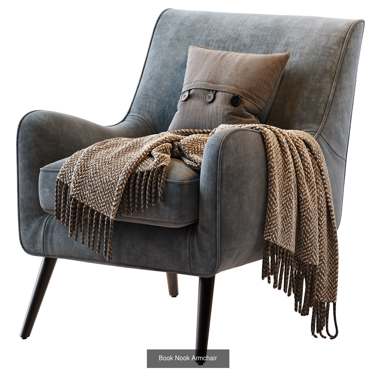 Armchair 10 models 3D Model Collection_2