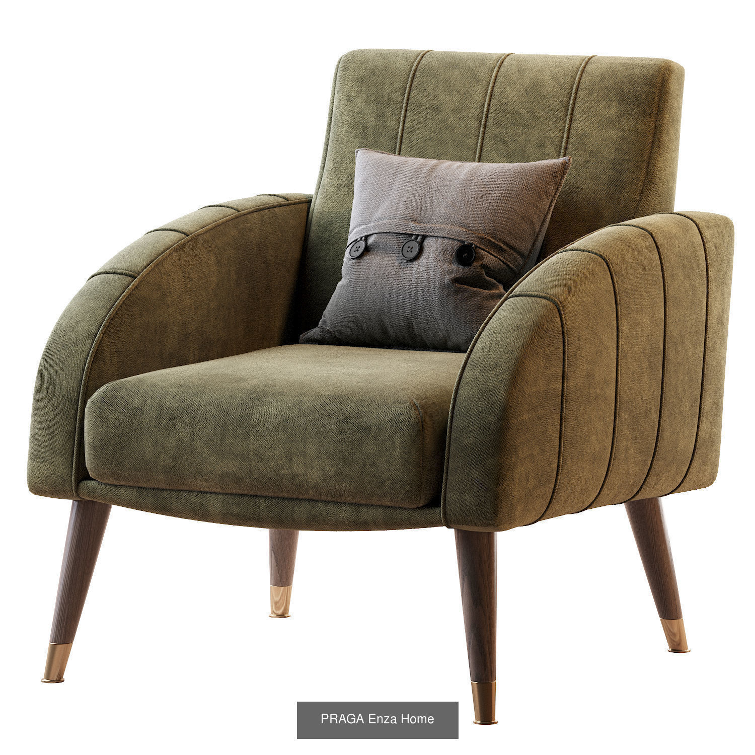 Armchair 10 models 3D Model Collection_7