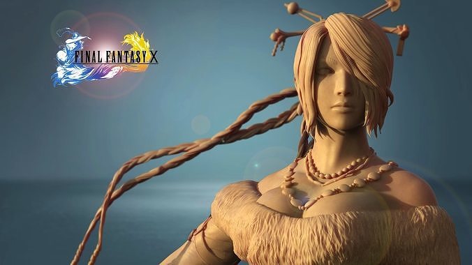 Lulu Final Fantasy X  3D print model