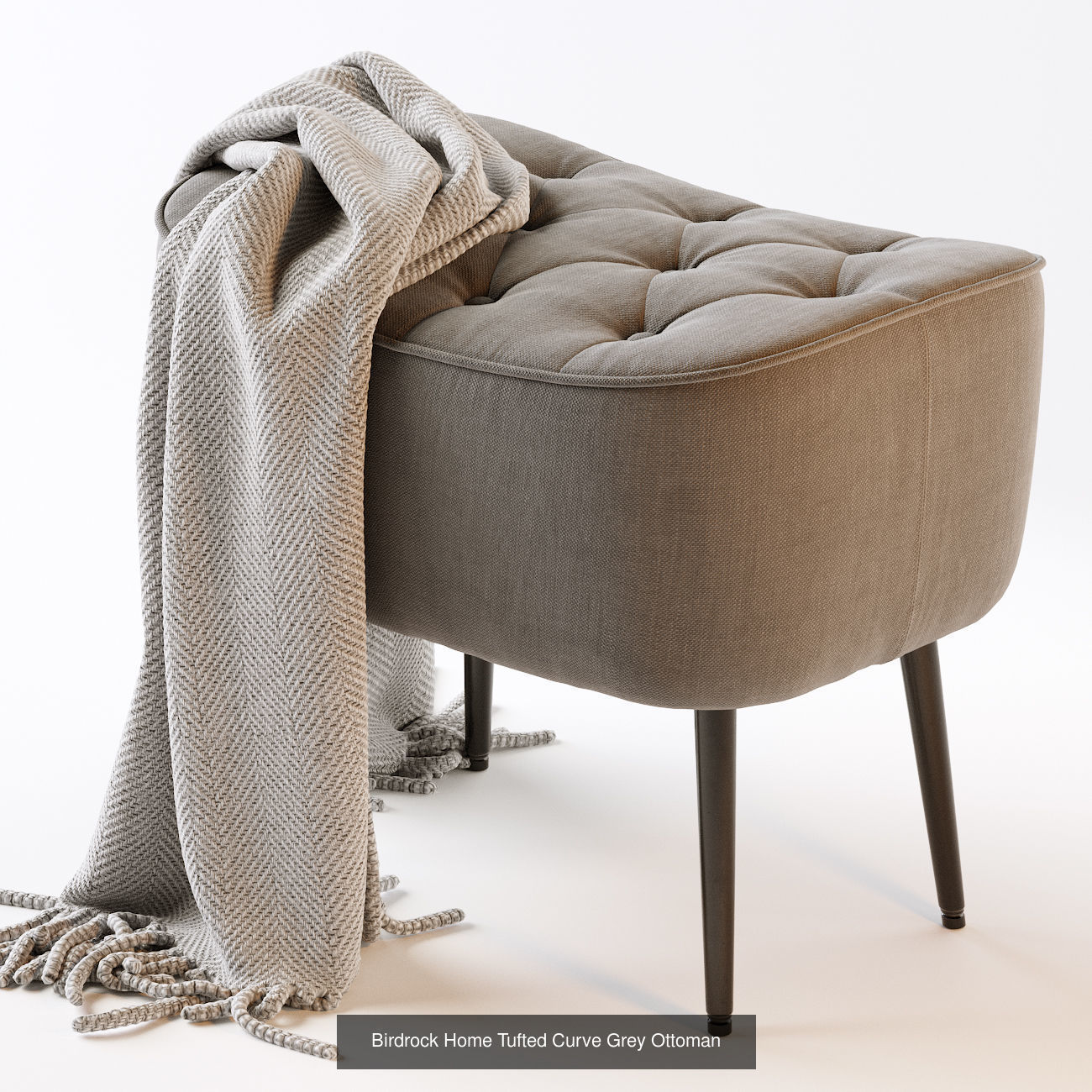 Pouf Ottoman 25 models 3D Model Collection_25