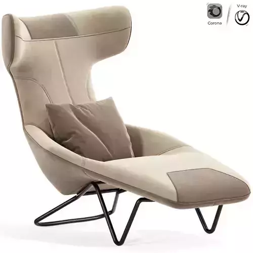 Esmena lounge chaise Chair