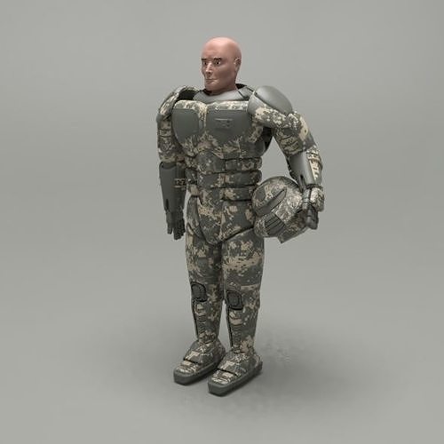soldier of futur  3D model
