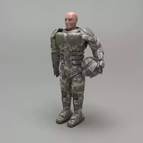 soldier of futur  3D model