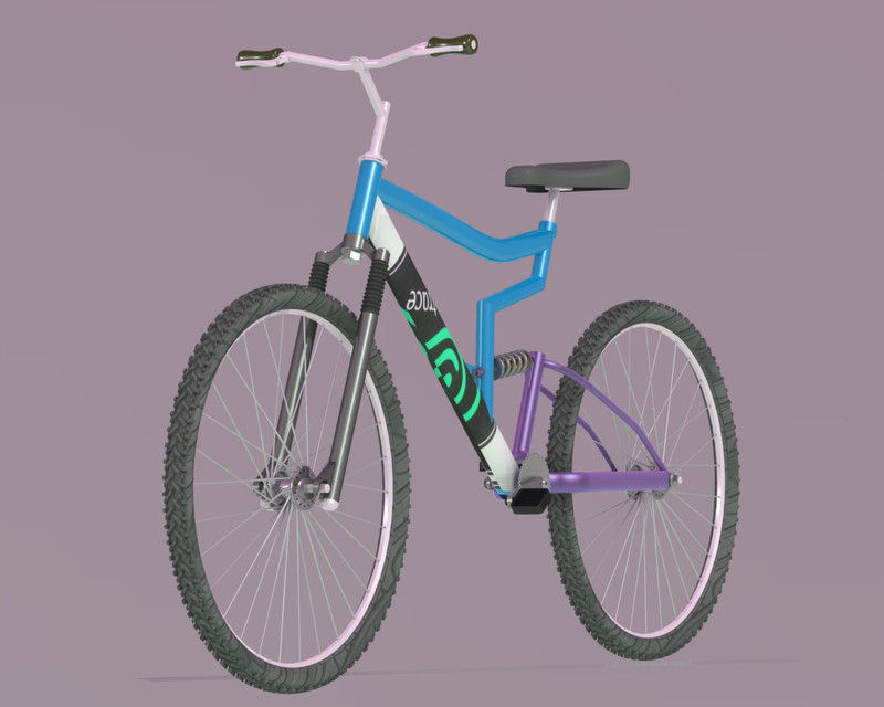 Bicycle Free 3D model_1