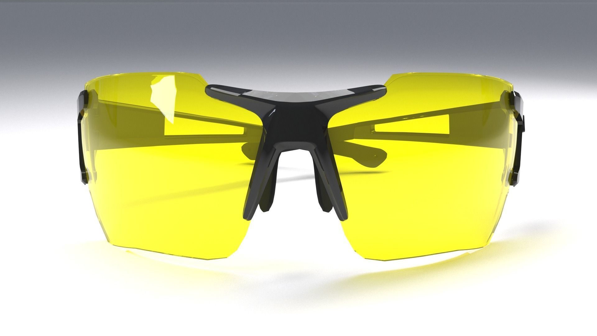 Uvex sportstyle 803 race CV V sunglasses Low-poly 3D model_10