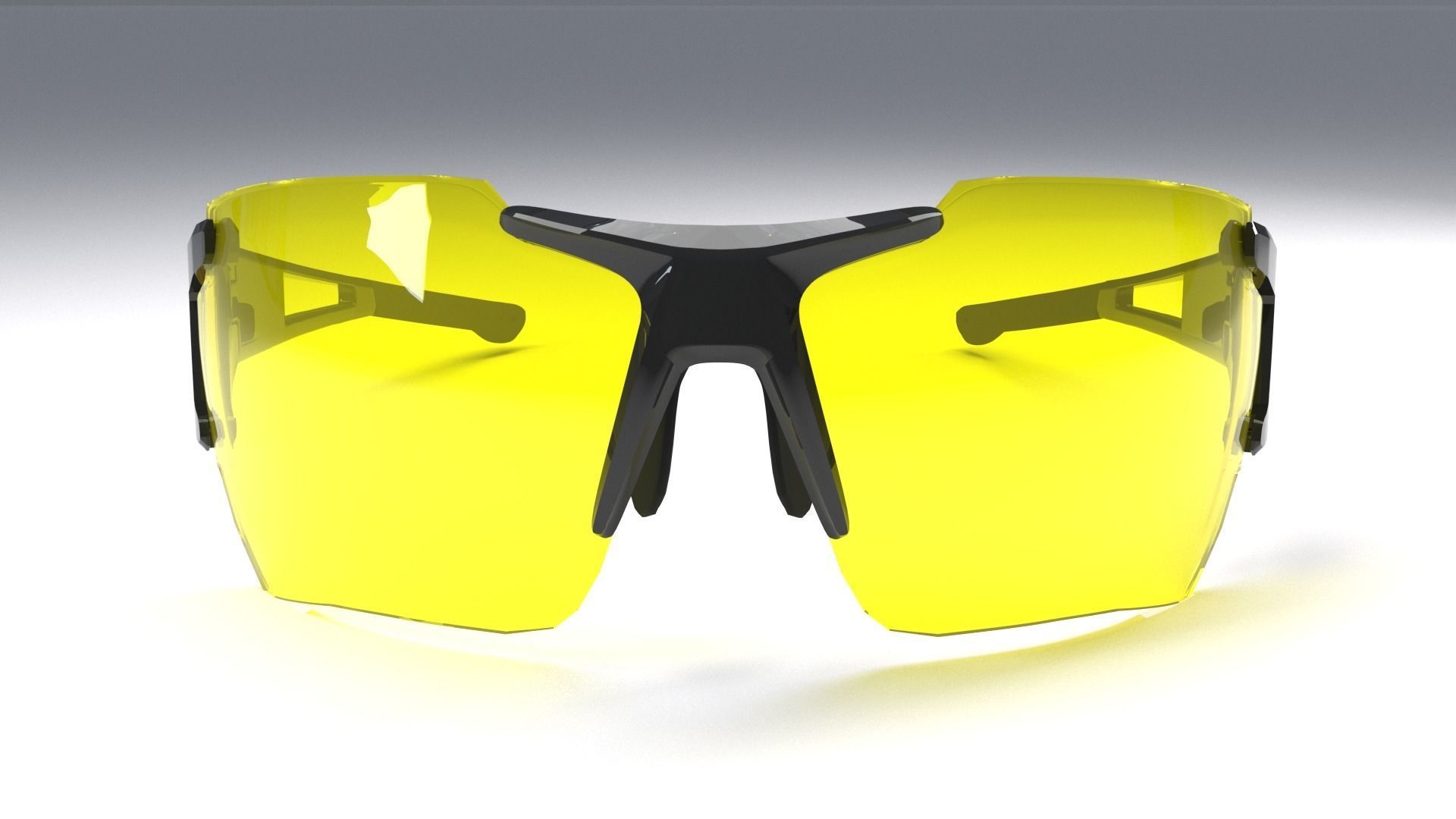 Uvex sportstyle 803 race CV V sunglasses Low-poly 3D model_4