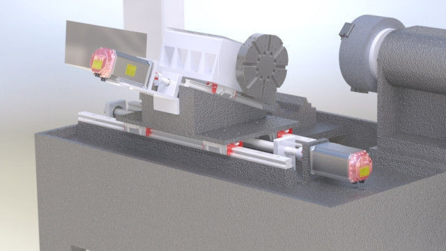 2 Axis CNC machine Free 3D model_1